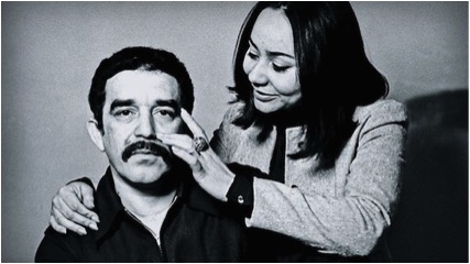 Gabriel García Márquez y su mujer Mercedes Barcha